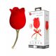 Pretty Love Rose Lover - oplaadbare 2-in-1 clitoris vibrator met tong (rood)