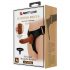 Pretty Love Harness - universele strap-on met dildo - 17 cm (zwart)