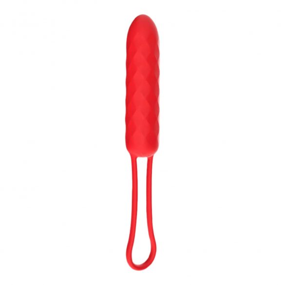 Vibeconnect Faith - oplaadbare, waterdichte vibrator (rood)