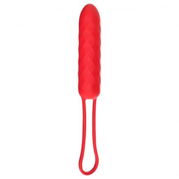 Vibeconnect Faith - oplaadbare, waterdichte vibrator (rood)