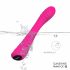 Sex HD Zonneschijn - oplaadbare, geribbelde G-punt vibrator (roze)