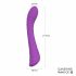 Sex HD Sunshine - heroplaadbare, geribbelde G-spot vibrator (paars)