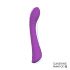 Sex HD Sunshine - heroplaadbare, geribbelde G-spot vibrator (paars)