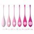 Sex HD Eier - 6 stuks kegelballen set (roze)