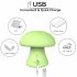 Magic Mushroom - oplaadbare gezichtsmassager (groen)