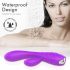 Sex HD Muses - oplaadbare, waterdichte verwarmde vibrator (paars)