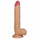 Lovetoy King-Size - realistische dildo met zuignap - 25cm (natuurlijk)