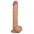 Lovetoy King-Size - realistische dildo met zuignap - 25cm (natuurlijk)