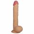 Lovetoy King-Size - realistische dildo met zuignap - 25cm (natuurlijk)