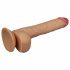 Lovetoy King-Size - realistische dildo met zuignap - 25cm (natuurlijk)