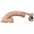 Lovetoy Real Extreme - staande, met ballen G-punt dildo - 21cm (natuurlijk)