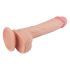 Lovetoy Nature Dildo - zuignap - 21cm (natuurlijk)