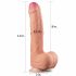 Lovetoy Nature Cock - Dubbele Realistische Dildo - 28cm (natuurlijk)