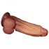 Lovetoy - dubbele lagen realistische dildo - 26cm (natuurlijk)