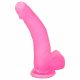 Lovetoy Jelly Studs - realistische dildo met zuignap - 20 cm (roze)