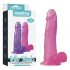 Lovetoy Jelly Studs - realistische dildo met zuignap - 20 cm (roze)