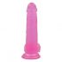 Lovetoy Jelly Studs - realistische dildo met zuignap - 20 cm (roze)