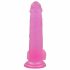 Lovetoy Jelly Studs - realistische dildo met zuignap - 20 cm (roze)