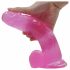 Lovetoy Jelly Studs - realistische dildo met zuignap - 20 cm (roze)