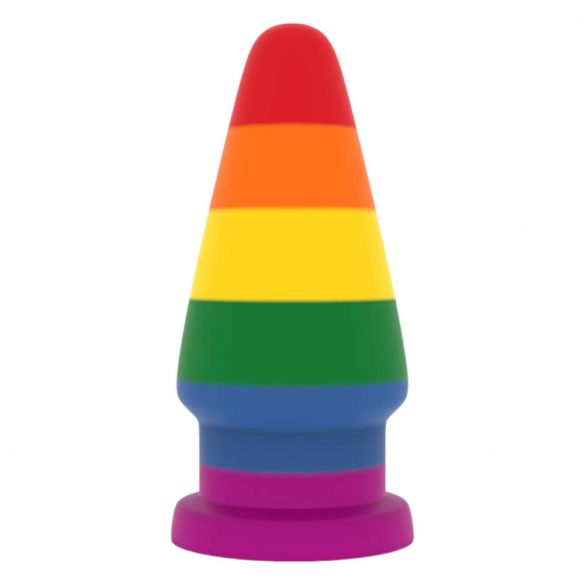 Lovetoy Prider - anale dildo - 15cm (regenboog)