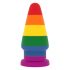 Lovetoy Prider - anale dildo - 15cm (regenboog)