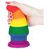 Lovetoy Prider - anale spreider plug - 15cm (regenboog)