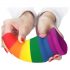 Lovetoy Prider - anale spreider plug - 15cm (regenboog)