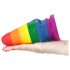 Lovetoy Prider - anale spreider plug - 15cm (regenboog)