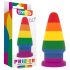 Lovetoy Prider - anale spreider plug - 15cm (regenboog)