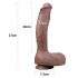 Lovetoy Natuurlijke Dildo - 26 cm (huidkleurig)