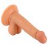 Mr. Rude - levensechte dildo met zuignap en ballen - 17cm (natuurlijk)