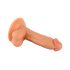 Mr. Rude - zuignap dildo met ballen - 17cm (natuurlijk)