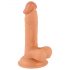 Mr. Rude - levensechte dildo met zuignap en ballen - 17cm (natuurlijk)