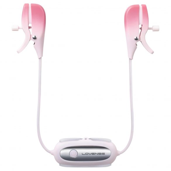 LOVENSE Gemini - slimme, vibrerende tepelklemmen (pink)