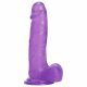 Tracy's Dog Jelly 8 - zuignap dildo (paars)