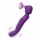 Tracy's Dog Toverstaf - waterdichte, oplaadbare, pulserende vibrator (paars)