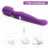 Tracy's Dog Toverstaf - waterdichte, oplaadbare, pulserende vibrator (paars)