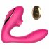 Tracy's Dog 2 - luchtdruk 2-in-1 vibrator (roze)