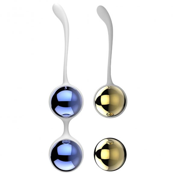 Nalone Yany Love - verstelbare geisha ballenset (blauw-goud)