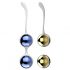 Nalone Yany Love - verstelbare geisha ballenset (blauw-goud)