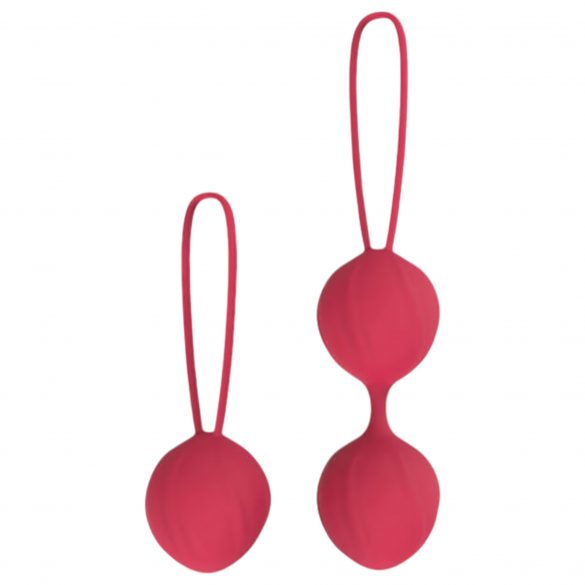 Cotoxo Kersen - 2-delige Geishabol set (rood)