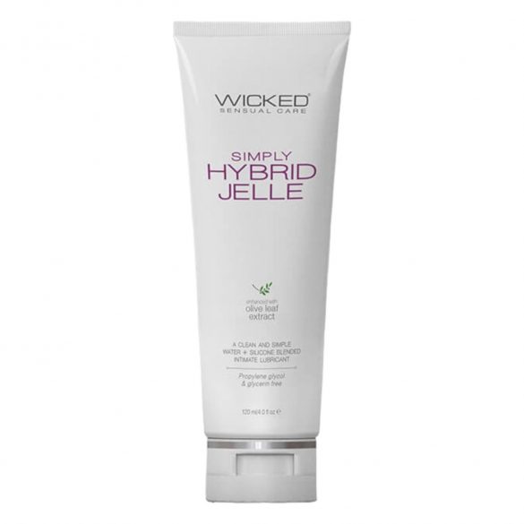 Wicked Simply Hybrid Gel - hybride glijmiddel (120ml)