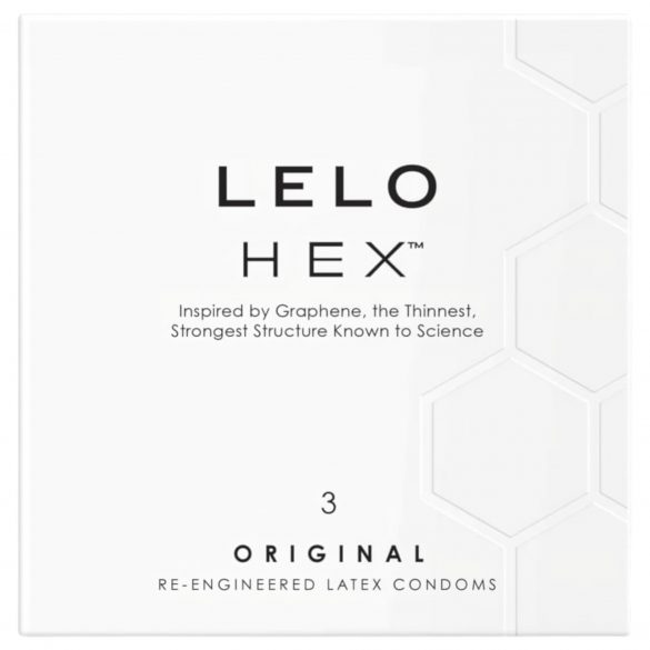 LELO Hex Original - luxe condoom (3 stuks)