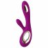 LELO Soraya Wave - oplaadbare, klitoris-arm, knikkende vibrator (paars)