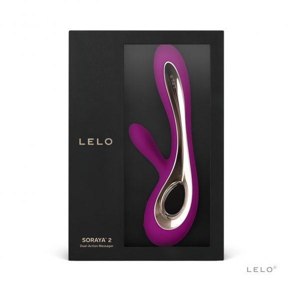 LELO Soraya 2 - oplaadbare, waterdichte clitorisstimulator (paars)