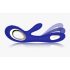 LELO Soraya Wave - oplaadbare, golvende vibrator met clitorisstimulator (blauw)