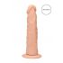 RealRock Dong 8 - realistische dildo (20 cm) - huidkleur