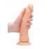 RealRock Dong 8 - realistische dildo (20 cm) - huidkleur