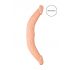 RealRock Dubbele Dildo 14 - 36cm - Natuurlijk