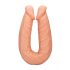 RealRock Dubbele Dildo 46cm - Naturel